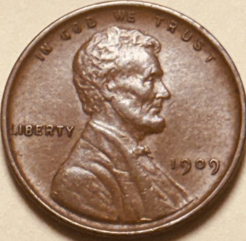 1909 P Lincoln Wheat Cent Small Cents: VDB