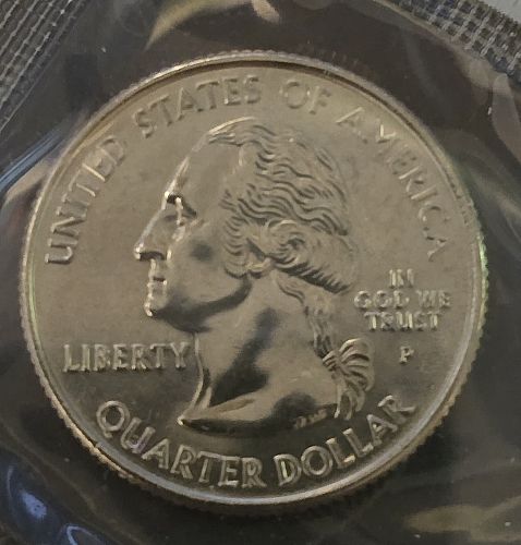 2003-P Arkansas Quarter - BU in Original Mint Cello (W6)