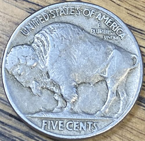 1935 Buffalo nickel in VERY FINE condition