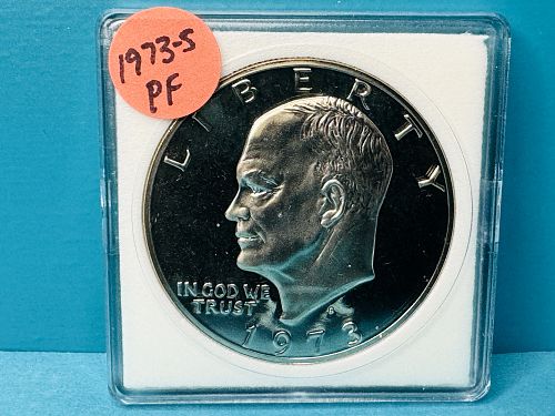 1973-S Proof Eisenhower Dollar