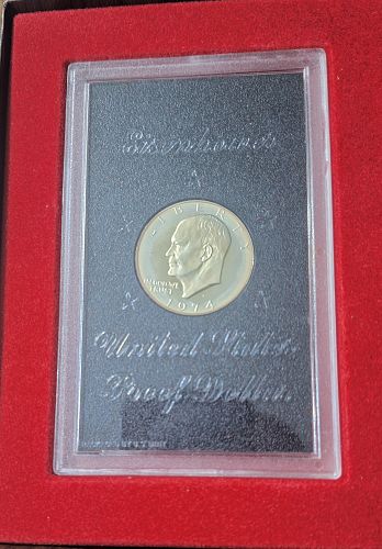 1974 S Eisenhower Dollar Silver Clad Coin Value, Prices & Info