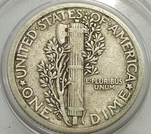 1917-P XF  Mercury Dime EXTRA FINE ( 20-H)