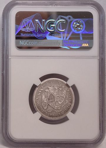 1875 Seated Liberty 25c NGC VF30