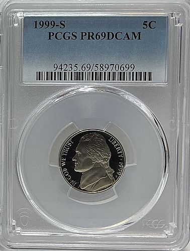 1999 S Jefferson Nickel Coin Value, Prices & Info | USA Coin Book