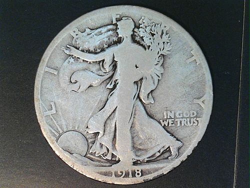 1918 S Walking Liberty Half Dollar Coin Value, Prices & Info | USA