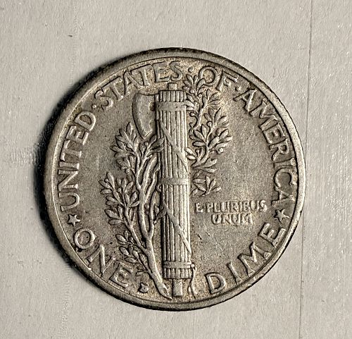 1931-D Mercury Head Dime, Nicely Circulated (20140)