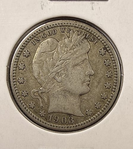 1903 Barber Quarter Coin Value, Prices & Info | USA Coin Book