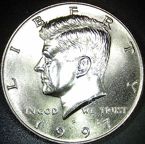 1997 P Kennedy Half Dollar Coin Brilliant Uncirculated BU 50c US