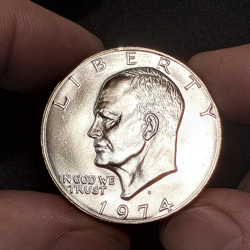 1974 S Eisenhower Dollar Silver Clad Coin Value, Prices & Info