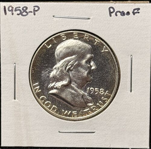 1958 Franklin Half Dollar Coin Value, Prices & Info | USA Coin Book