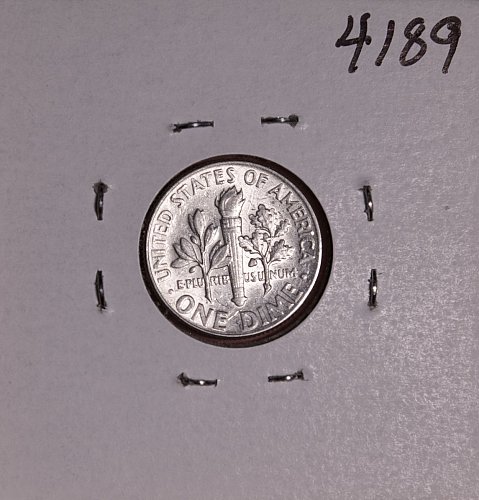1964 P ROOSEVELT DIME #4189   BU