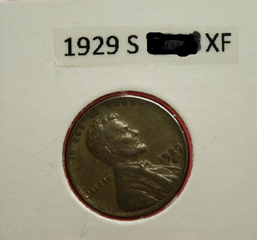 1929 S Lincoln Cent
