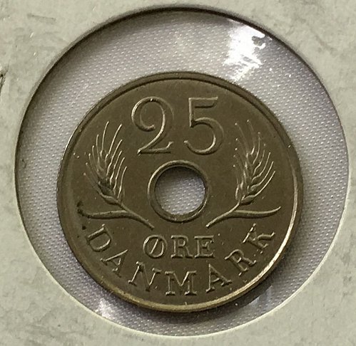 1967 C S Denmark 25 Ore