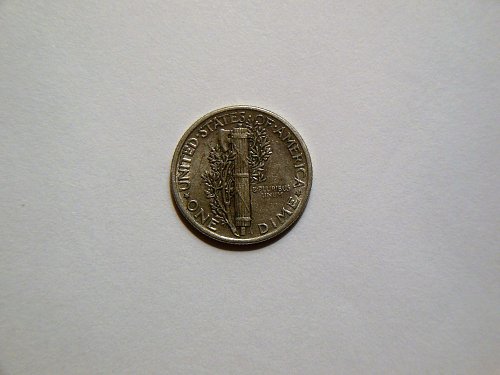1943-P Silver Mercury Dime