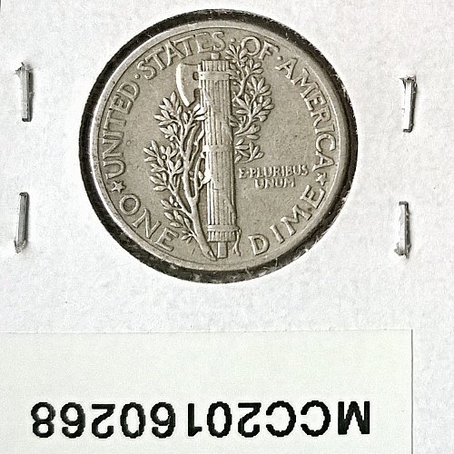 1941 P Winged Liberty Head Dime - Free Shipping for additional coins purchased on same invoice.