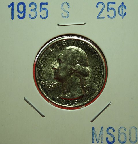 1935 S Washington Quarter