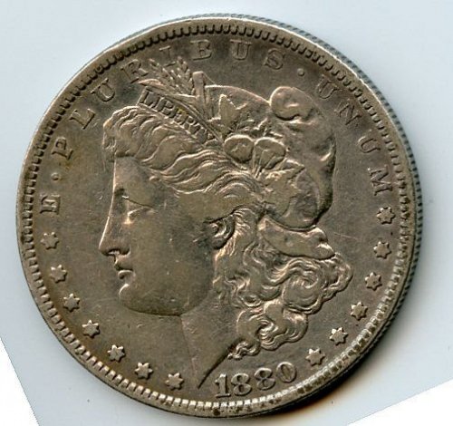 1880 Morgan Silver Dollar