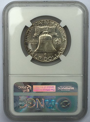 1962 P Franklin Half Dollar NGC MS-65