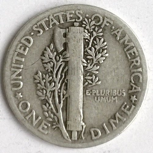 1939 P Winged Liberty Head Dime - Free Shipping for additional coins purchased on same invoice.