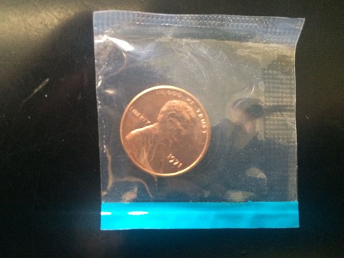 1971 P LINCOLN MEMORIAL IN MINT CELLO