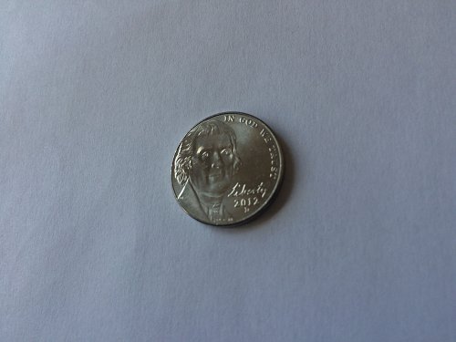 2012 D JEFFERSON NICKEL