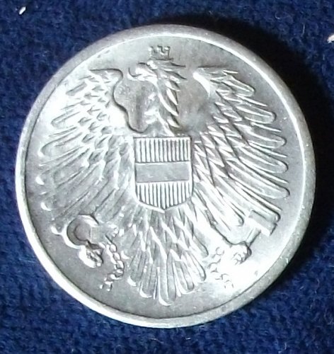 1957 Austria 2 Groschen UNC
