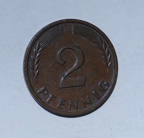 Germany - Federal Republic 2 Pfennig 1962 f