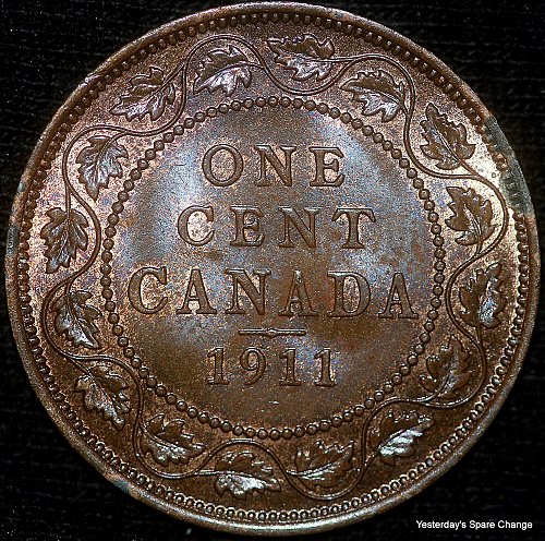 1911 Choice High Grade Canada "George VI" Large Cent!!