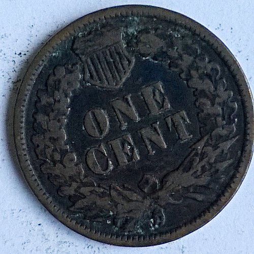 1897 P Indian Head Cent - Free Shipping for additional coins purchased on same invoice.
