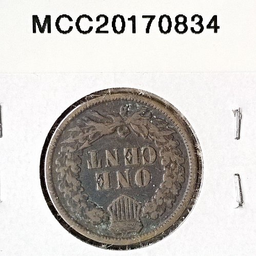 1897 P Indian Head Cent - Free Shipping for additional coins purchased on same invoice.