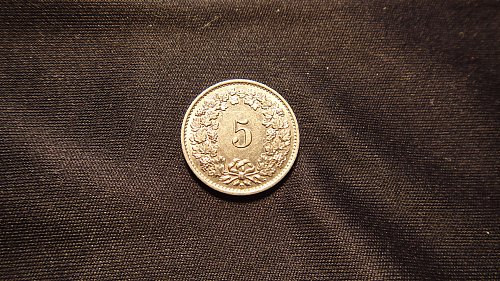 SWITZERLAND 1932B 5 RAPPEN