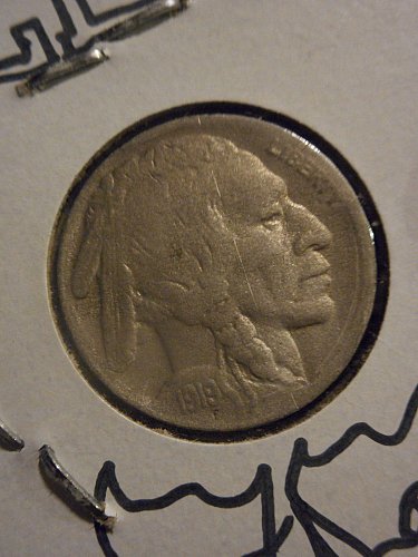 1919-d Buffalo Nickel