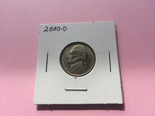 2000 D JEFFERSON NICKEL