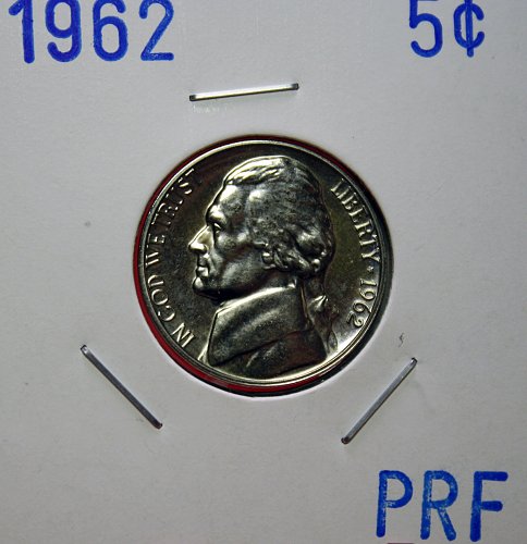 1962 Jefferson Nickel *PROOF*