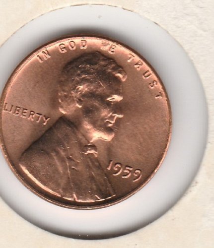 1959 P Lincoln Memorial Cent Small Cents -9