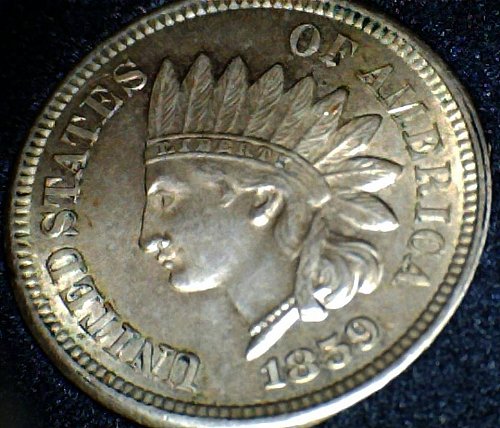 1859 Inidan Head Cent