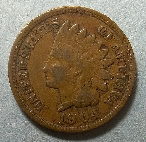 1904 Indian Head Penny Lot PiHV4