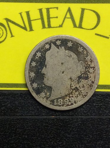 1899-P 5C V NICKEL