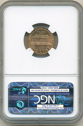 1970- S "Small Date" Lincoln Cent - NGC MS64 RD