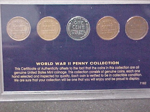 Lincoln Penny War Collection WWI & WWII