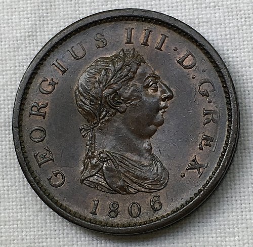 1806 Great Britain Penny - Uncirculated!!!