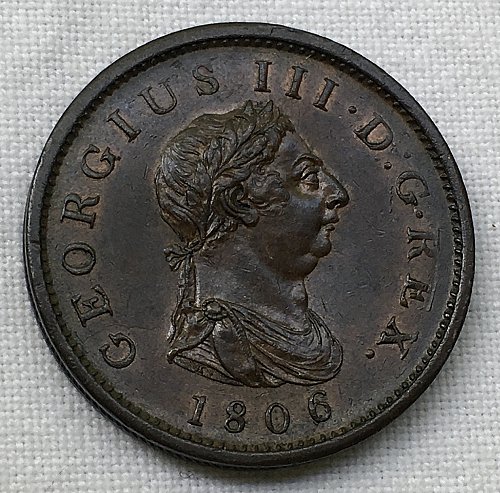 1806 Great Britain Penny - Uncirculated!!!
