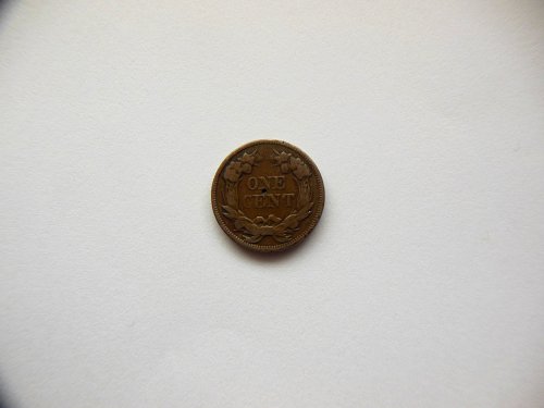 1857 Flying Eagle Cent.