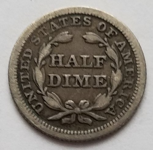 1853 Seated Half Dime shd8