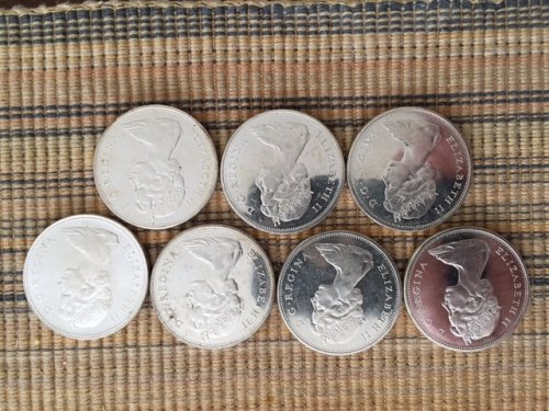 LOT OF CANADIAN SILVER DOLLARS