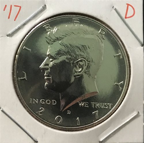 2017 P & D Uncirculated Kennedy Half Dollars