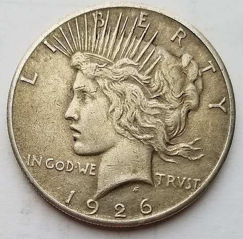 1926-P Peace Dollar 17pd082