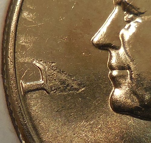 1992 Kennedy Half Dollar Struck Through Error