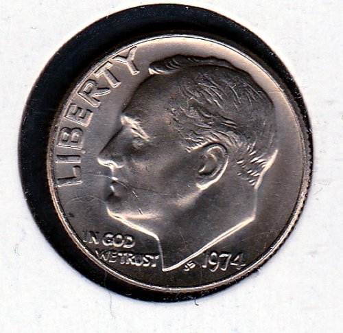 1974p Roosevelt Dime - 3