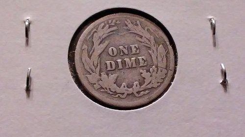 1902P 10c Silver Barber Dime
